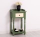 Small console, turned legs, 1 drawer