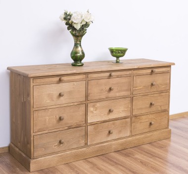 Chest of drawers with 9 drawers - PS104