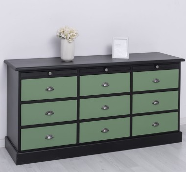 Chest of drawers with 9 drawers - PS104