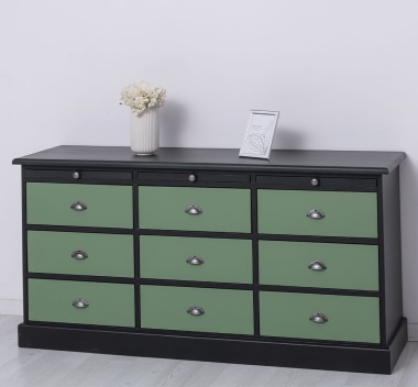 Chest of drawers with 9 drawers - PS104