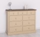 Chest of drawers with 9 drawers