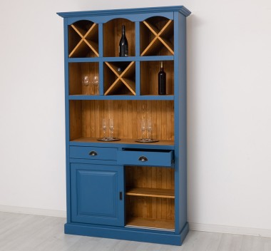 Bar furniture with bottle holder