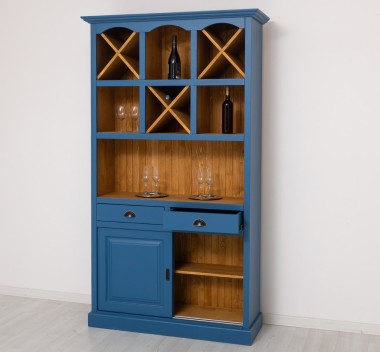 Bar furniture with bottle holder