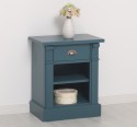 Nightstand with 1 drawer and 1 shelf, Directoire Collection