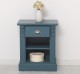 Nightstand with 1 drawer and 1 shelf, Directoire Collection