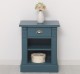 Nightstand with 1 drawer and 1 shelf, Directoire Collection