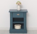 Nightstand with 1 drawer and 1 shelf, Directoire Collection