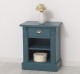 Nightstand with 1 drawer and 1 shelf, Directoire Collection