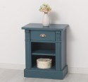 Nightstand with 1 drawer and 1 shelf, Directoire Collection