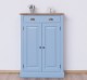 OAK Cabinet with drawer, 2 doors and 1 drawer, oak top