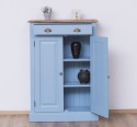 OAK Cabinet with drawer, 2 doors and 1 drawer, oak top