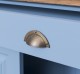 OAK Cabinet with drawer, 2 doors and 1 drawer, oak top