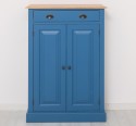 OAK Cabinet with drawer, 2 doors and 1 drawer, oak top