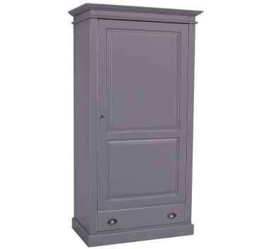 Wardrobe with 1 door and 1 drawer