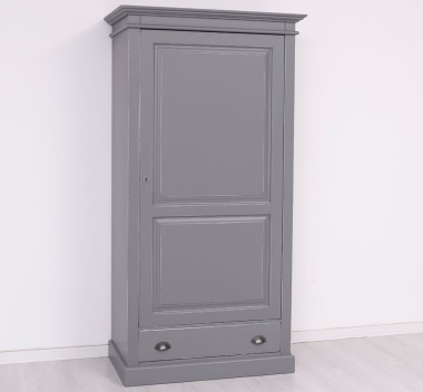 Wardrobe with 1 door and 1 drawer