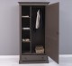 Wardrobe with 1 door and 1 drawer