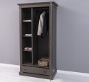 Wardrobe with 1 door and 1 drawer