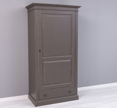 Wardrobe with 1 door and 1 drawer