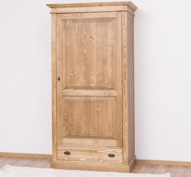 Wardrobe with 1 door and 1 drawer
