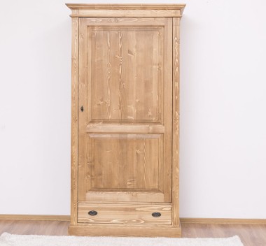 Wardrobe with 1 door and 1 drawer