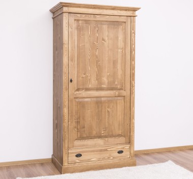 Wardrobe with 1 door and 1 drawer