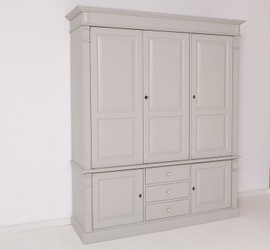 Wardrobe with 3 + 2 doors and 3 drawers, Directoire Collection - PS492