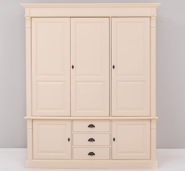 Wardrobe with 3 + 2 doors and 3 drawers, Directoire Collection - PS492