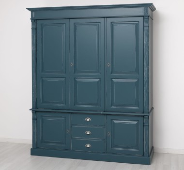 Wardrobe with 3 + 2 doors and 3 drawers, Directoire Collection - PS492