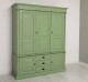 Wardrobe with 3 + 2 doors and 3 drawers, Directoire Collection