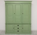 Wardrobe with 3 + 2 doors and 3 drawers, Directoire Collection
