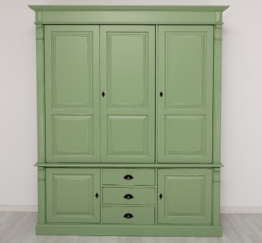 Wardrobe with 3 + 2 doors and 3 drawers, Directoire Collection - PS492