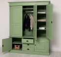 Wardrobe with 3 + 2 doors and 3 drawers, Directoire Collection