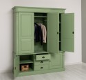 Wardrobe with 3 + 2 doors and 3 drawers, Directoire Collection