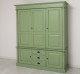 Wardrobe with 3 + 2 doors and 3 drawers, Directoire Collection