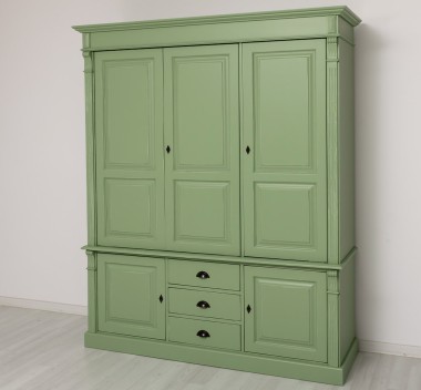 Wardrobe with 3 + 2 doors and 3 drawers, Directoire Collection - PS492