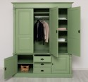 Wardrobe with 3 + 2 doors and 3 drawers, Directoire Collection