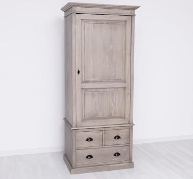 Wardrobe with 3 drawers - PS690