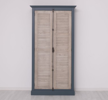 Cabinet with 2 doors, rod closing system, Shutter Collection