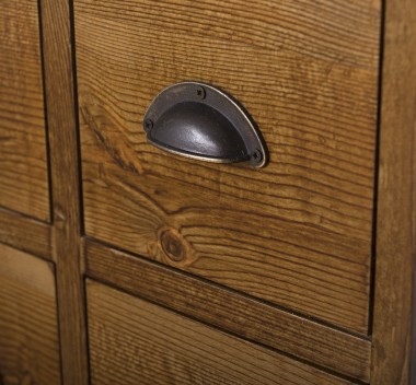 Chest with 14 drawers, oak top - PS158-TOP OAK