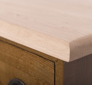 Chest with 14 drawers, oak top - PS158-TOP OAK