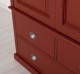 Wardrobe with 2 doors and 3 drawers
