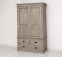 Wardrobe with 2 doors and 3 drawers