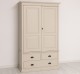 Wardrobe with 2 doors and 3 drawers