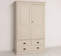 Wardrobe with 2 doors and 3 drawers