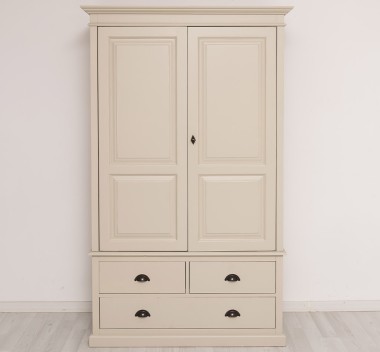 Wardrobe with 2 doors and 3 drawers