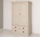 Wardrobe with 2 doors and 3 drawers