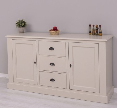 Buffet with 2 doors, 3 drawers, BAS - PS370BAS