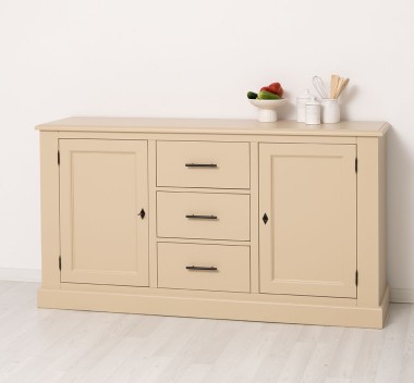 Buffet with 2 doors, 3 drawers, BAS - PS370BAS