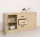 Buffet with 2 doors, 3 drawers, BAS