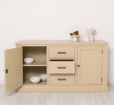 Buffet with 2 doors, 3 drawers, BAS
